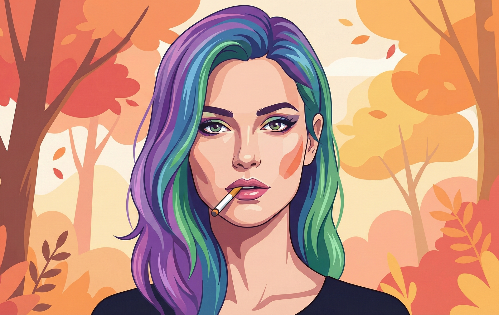 Realistic love doll with natural facial expression